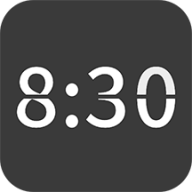 全屏翻页时钟APP