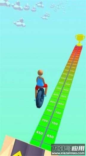 独轮障碍赛Turbo Wheel游戏最新版截图3