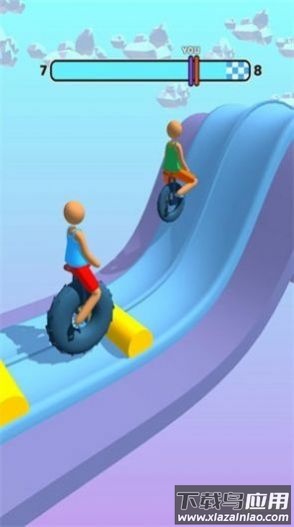 独轮障碍赛Turbo Wheel游戏最新版截图4