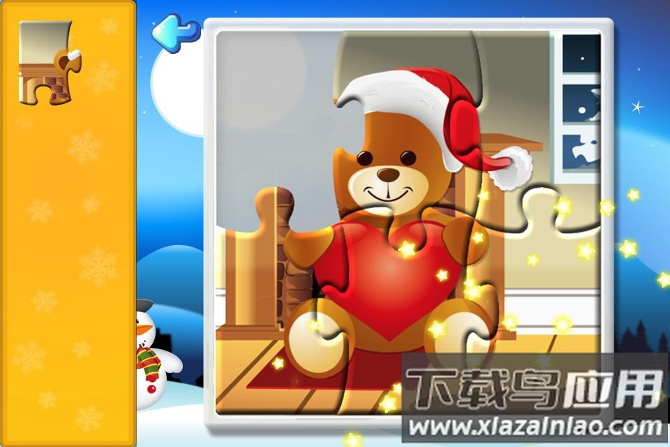 宝宝圣诞节识字拼图最新版截图4