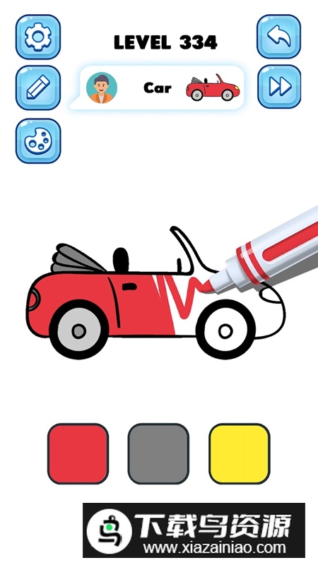 颜色ASMR汽车配色手册游戏(Coloring Car)最新版截图4