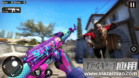 僵尸之地极限生存(City Zombie Survival: Sniper Shooting Games)最新版截图2