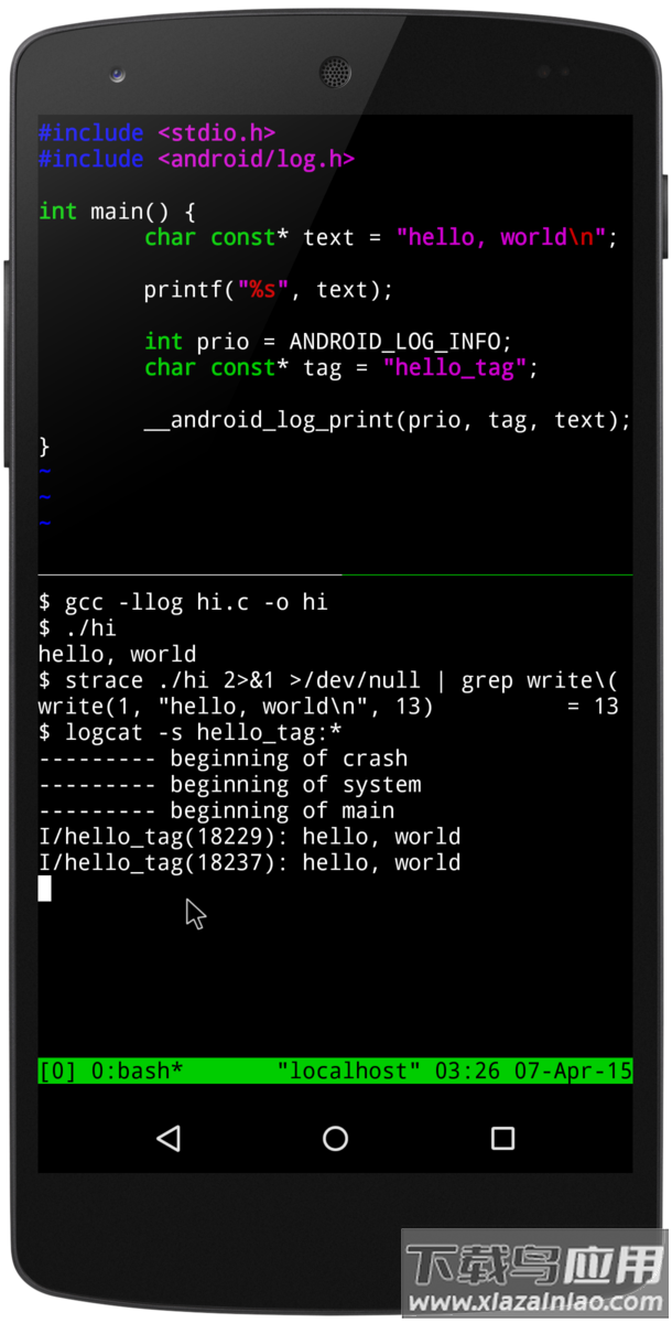 Termux app
