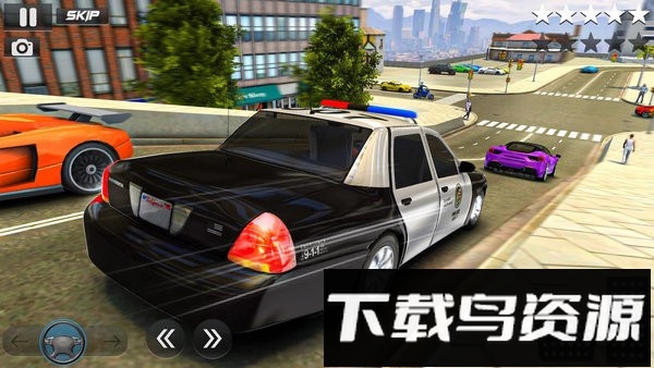 边境警察巡逻模拟器游戏(Highway Police Car Chase)截图3