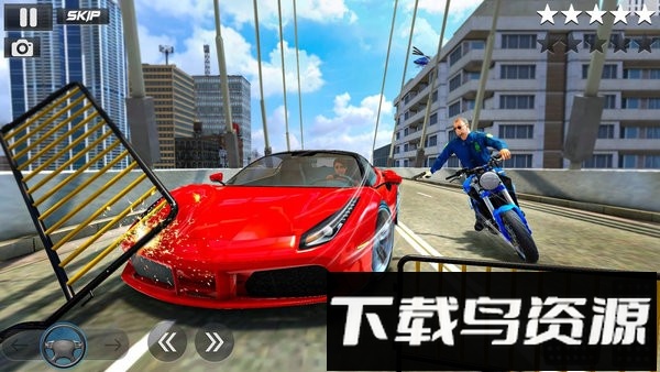 边境警察巡逻模拟器游戏(Highway Police Car Chase)截图4