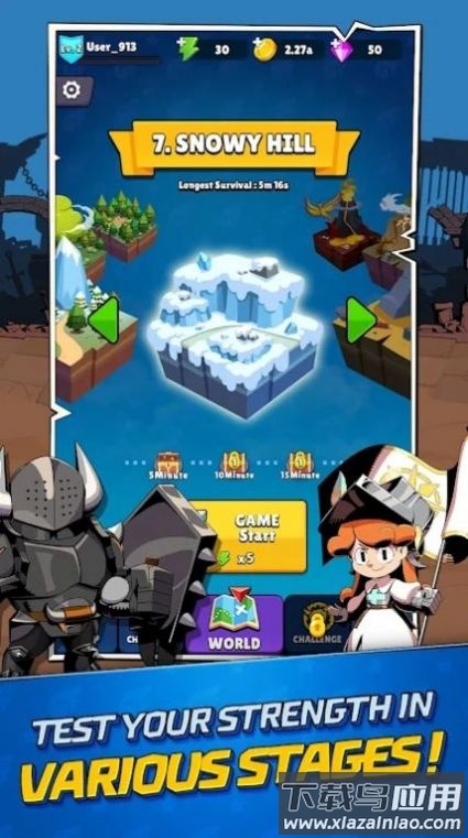 恶魔生还者游戏下载安装(Monster Survivor io)最新版截图1