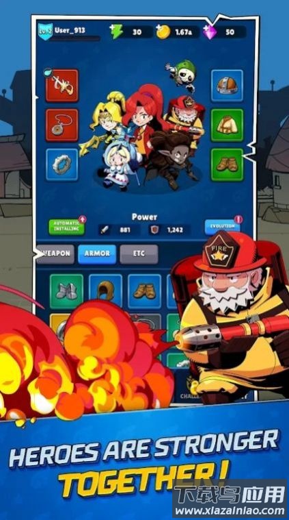 恶魔生还者游戏下载安装(Monster Survivor io)最新版截图3