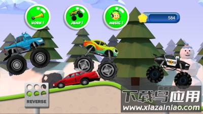 怪物卡车游戏的孩子最新版截图3