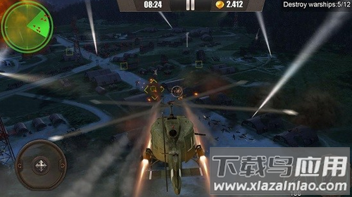 皇牌突袭：武装直升机空战截图3