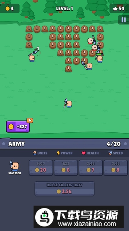 闲置勇士无限金币破解版最新版截图4