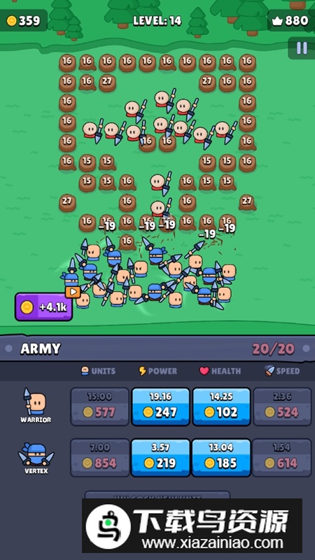 闲置勇士无限金币破解版最新版截图6