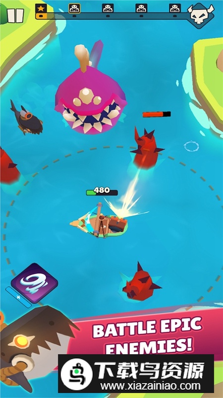 野蛮航行冒险游戏官方版(ShipSavage)最新版截图2