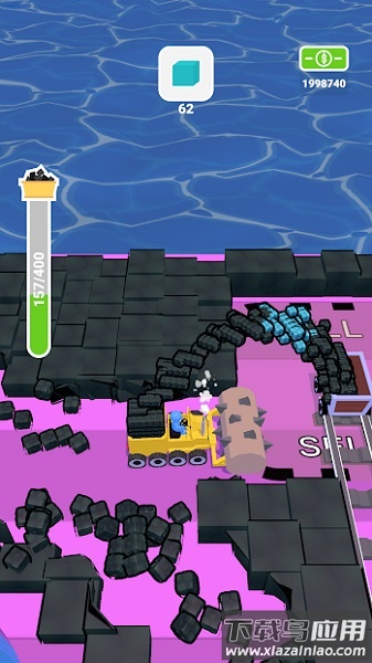 挖掘机我最强手游无限金币版(Stone Miner)截图2