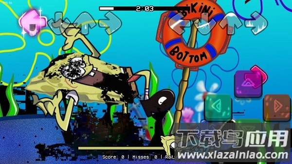 周五夜放克海绵宝宝错误化模组下载(Friday Night Fųķı1111)最新版截图4