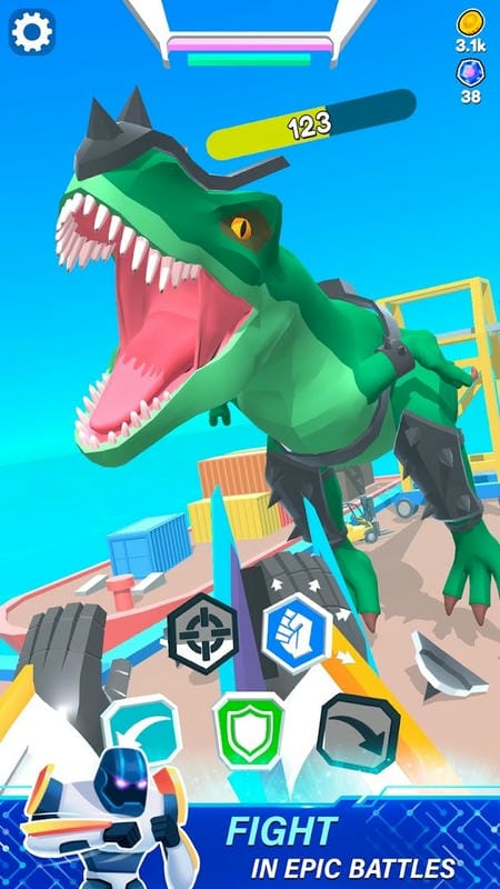 机器人格斗无限金币版截图