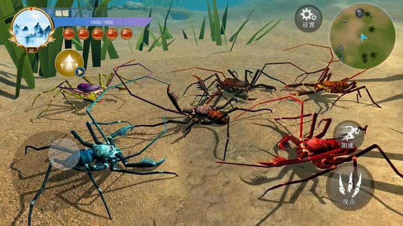 蜘蛛模拟生存游戏破解版最新版截图1