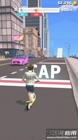 滑动跳跃3DSwipeJump3D最新版截图3