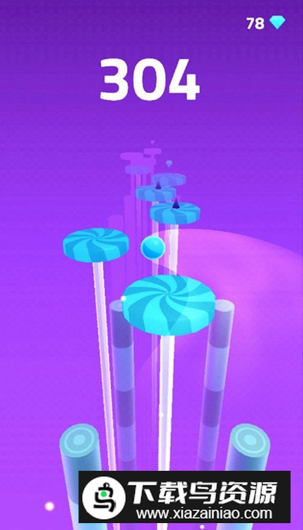 音乐球跳一跳游戏无广告版最新版截图5