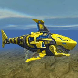 鲨鱼机器人英雄游戏