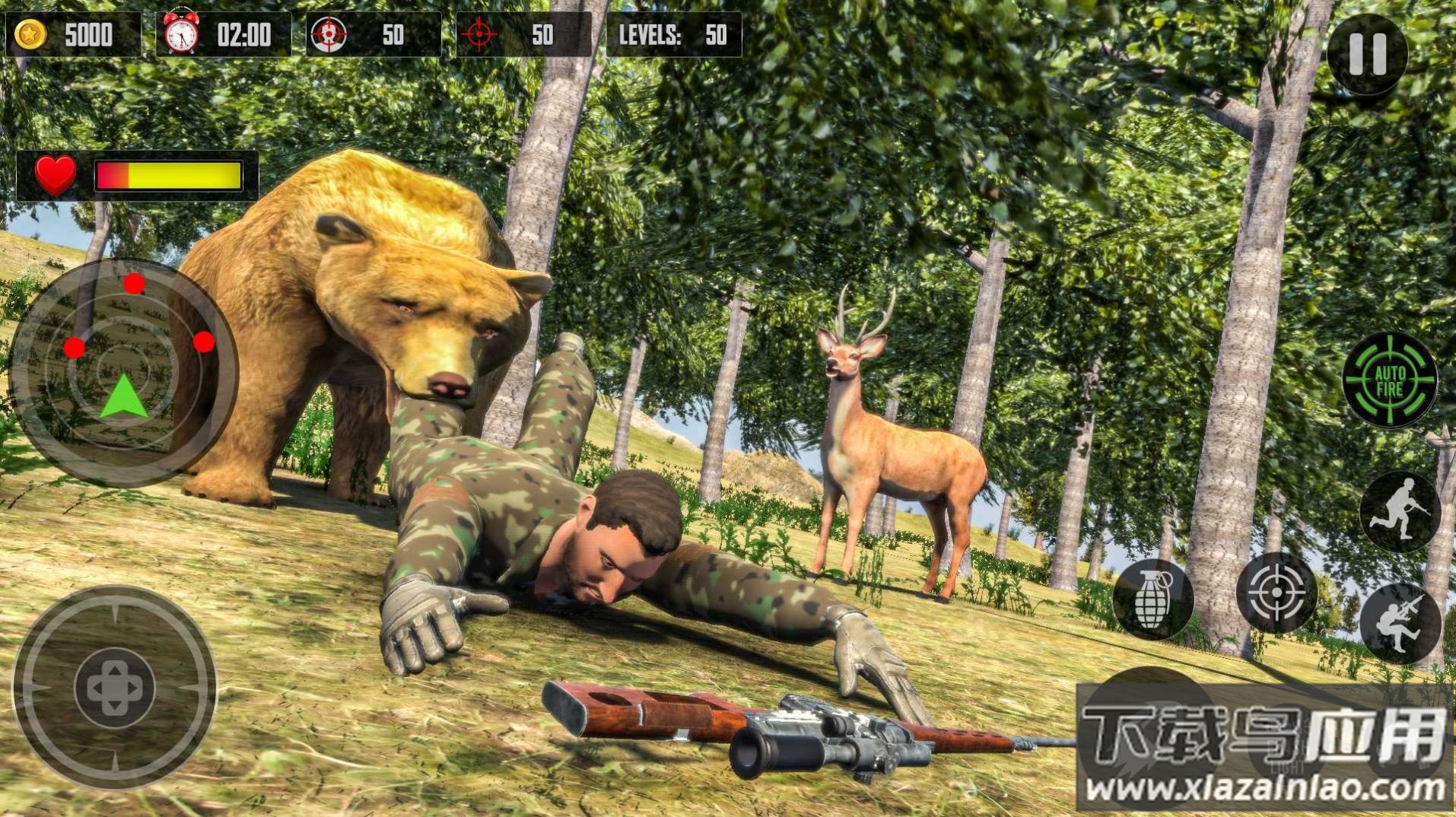 野生狩猎狙击手Hunting Games Deer Hunt Sniper游戏