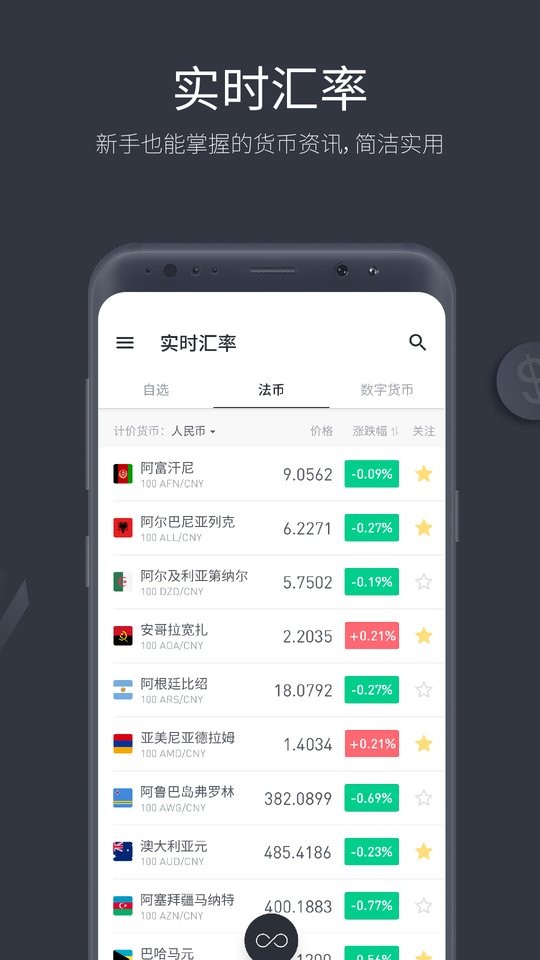 极简汇率换算最新版截图1