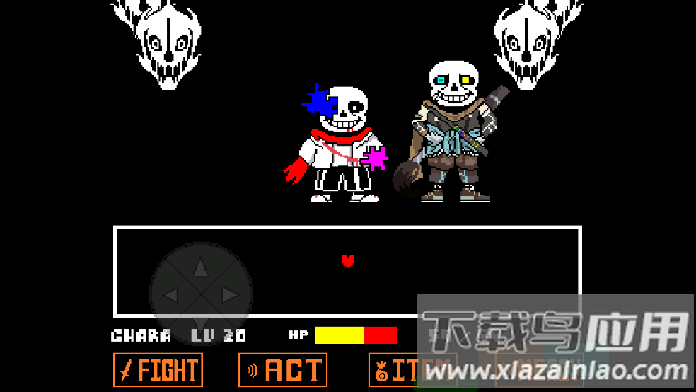 传说之下最后的色彩(Ink Sans fight)