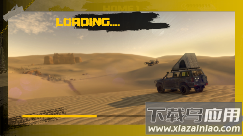 越野沙漠探险游戏