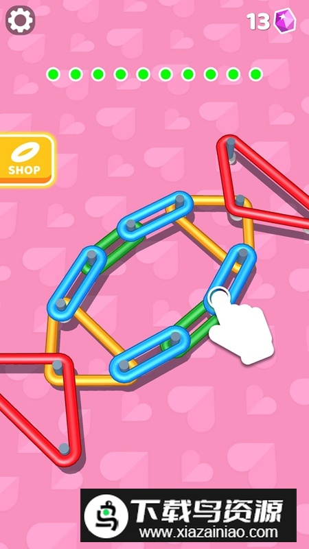 超弹橡皮筋游戏(Flexy Ring)最新版截图5