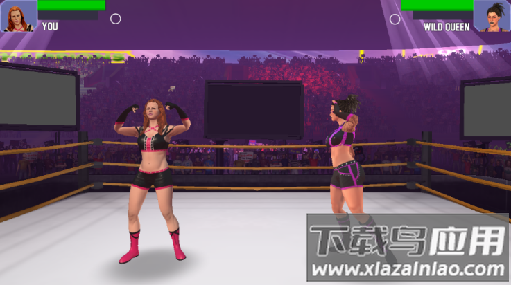 美女摔跤模拟器免广告版(女子格斗)截图3