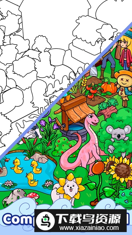 贴纸书拼图游戏最新版截图1