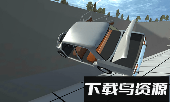 车祸物理模拟器去广告版(Simple Car Crash Physics Simulator Demo)截图3