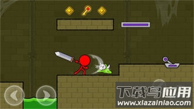 红色火柴人的冒险游戏下载安装最新版截图1