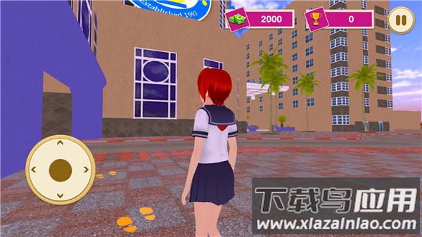 虚拟高中女生生活模拟器中文版(Virtual High School Girl Life Simulator)最新版截图2