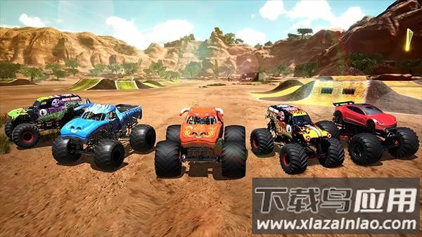 怪物卡车特技汽车Monster Truck Stunt - Car Game最新版截图2