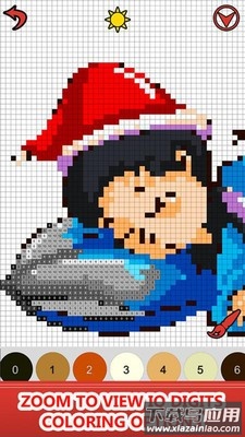 圣诞着色书游戏