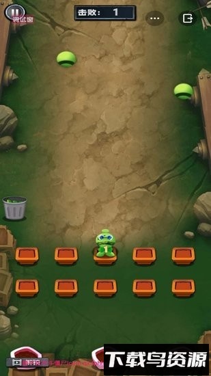 躺平花花斗僵尸小游戏截图3