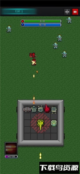 躺平炮台游戏(Grow Turret)截图