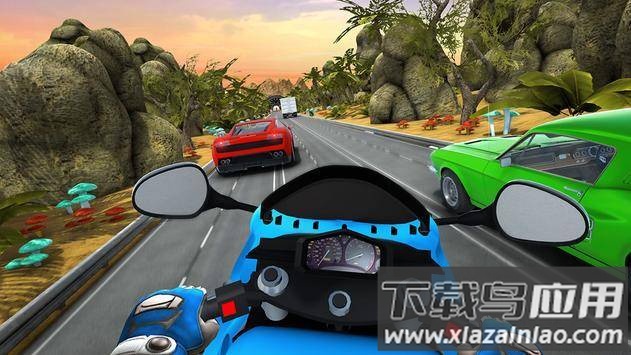 骑士公路竞速Tricky Bike Stunt Racing最新版截图1