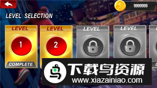 蜘蛛侠超级英雄无限金币版无限资源版最新版截图4