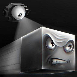 蹦床小方块游戏