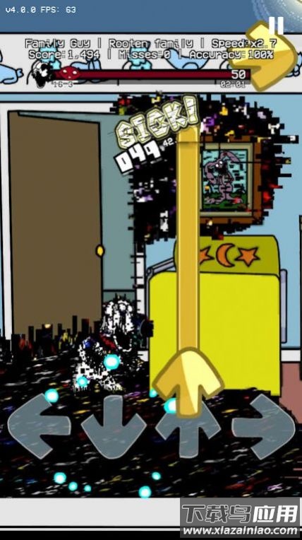 黑色星期五之夜击败黑暗皮卡模组(FNF Darkness Takeover)最新版截图1