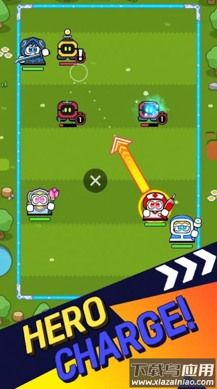 翻转英雄弹弓射击slingshot.io最新版截图1