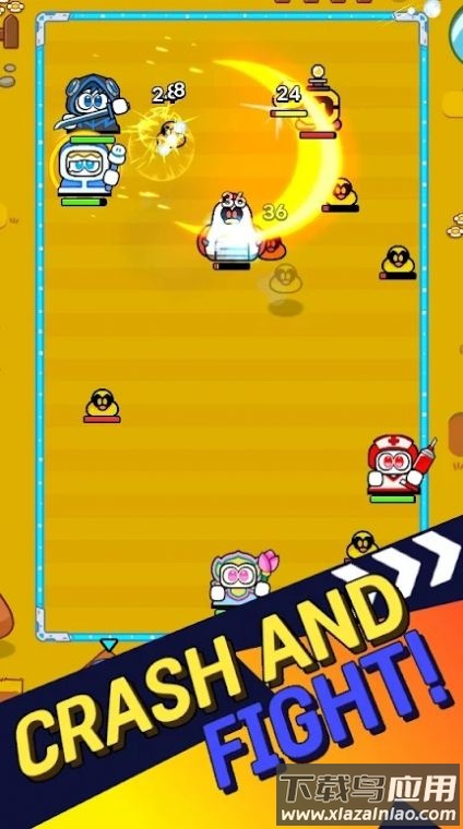 翻转英雄弹弓射击slingshot.io最新版截图4