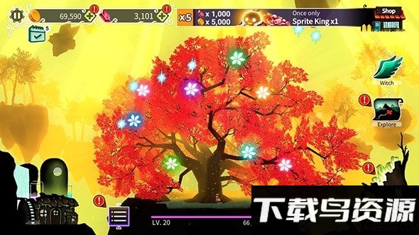 魔女的森林培养世界树游戏最新版截图2