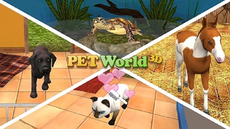 宠物世界3d所有动物全解锁版(PetWorld)截图5