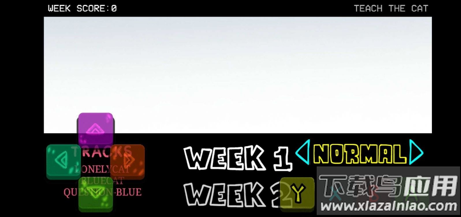 FNF猫咪蒂奇君游戏(Friday Night Funkin)最新版截图1