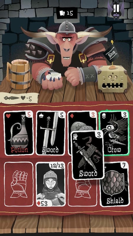 卡牌潜行者手机版(card crawl)最新版截图1