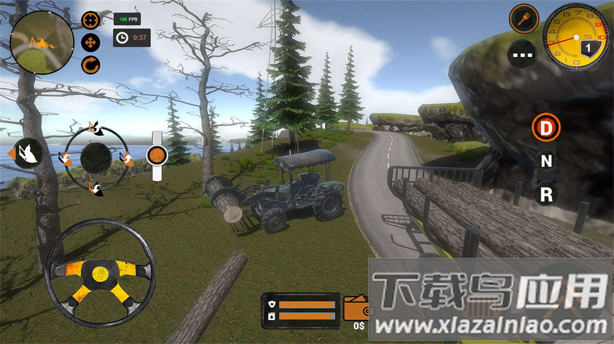 卡车司机森林模拟器手机版(Truck Driver Forest Simulator)最新版截图2