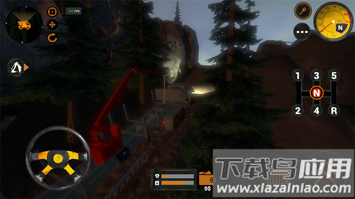 卡车司机森林模拟器手机版(Truck Driver Forest Simulator)最新版截图4