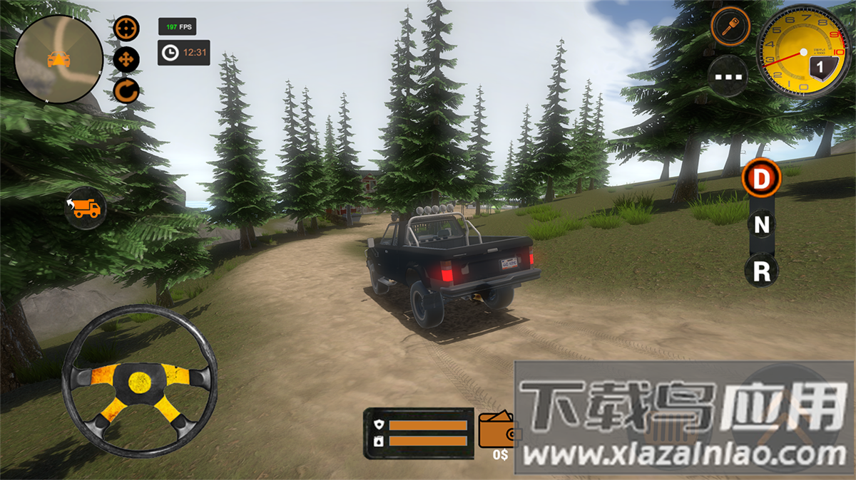 卡车司机森林模拟器手机版(Truck Driver Forest Simulator)最新版截图5